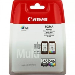 Cartouches Canon PG-545+CL-546 2x8ml
