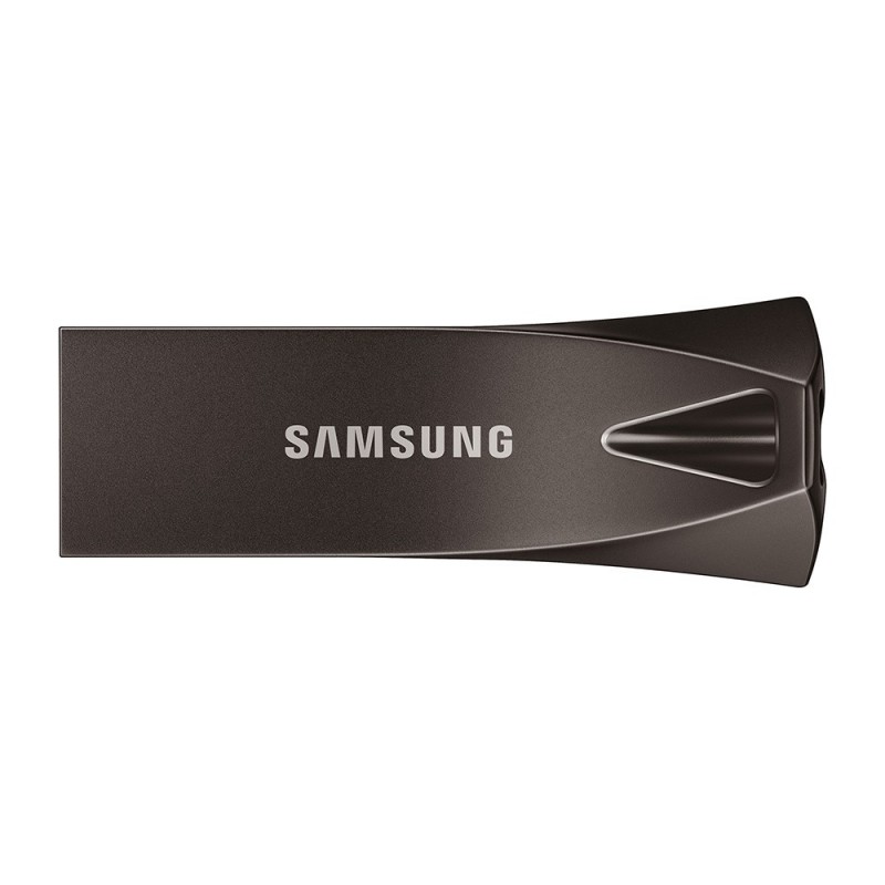 CLE USB SAMSUNG 256G USB 3.1 BAR PLUS - TITAN GRAY VITESSE LECTURE JUSQU'A  300Mo/s MUF-256BE4/APC