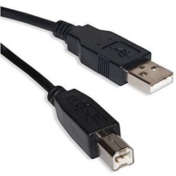 Câble USB 2.0 A/B male 1.80 m