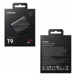 SSD externe Samsung T9 MU-PG2T0B 2 To USB-C