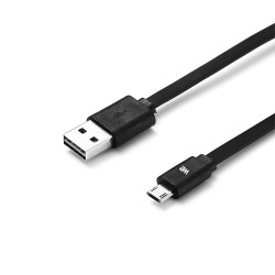 Câble USB/micro USB plat 1m...