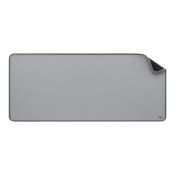 Logitech Desk Mat Studio Series – sous-main XXL anti-éclaboussures, durable - Gris
