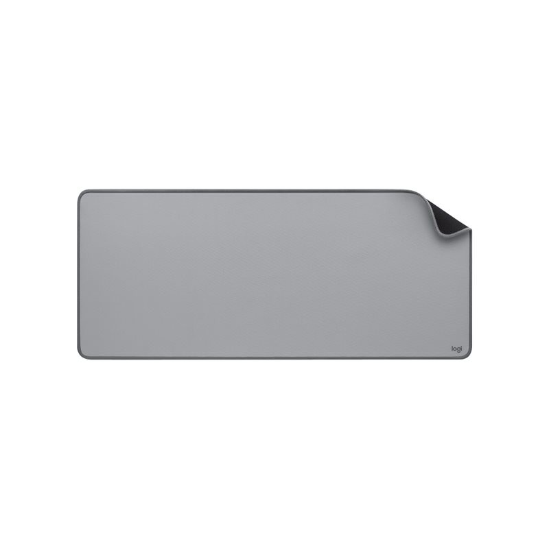 Logitech Desk Mat Studio Series – sous-main XXL anti-éclaboussures, durable - Gris