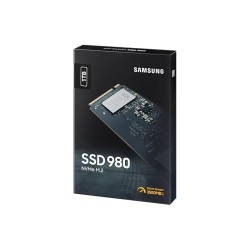 SSD SAMSUNG Serie 980 1 To M.2 2280 PCIeGen.3 X4, NVMe1.4 DRAMless Vitesse jusqu