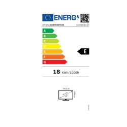 Ecran IIYAMA 23.8'' Noir dalle IPS Ultra mince 16:9 1920x1080 1ms 300 cd/m 100Hz