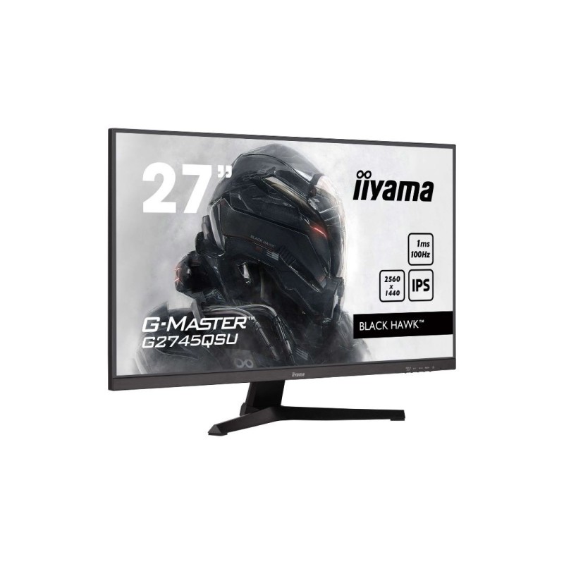 Ecran IIYAMA 27'' G-Master Black Hawk IPS 2560x1440 16:9 1ms 100Hz 300cd/m Ecran IIYAMA 27'' G-Master Black Hawk IPS 2560x1440 16:9 1ms 100Hz 300cd/m