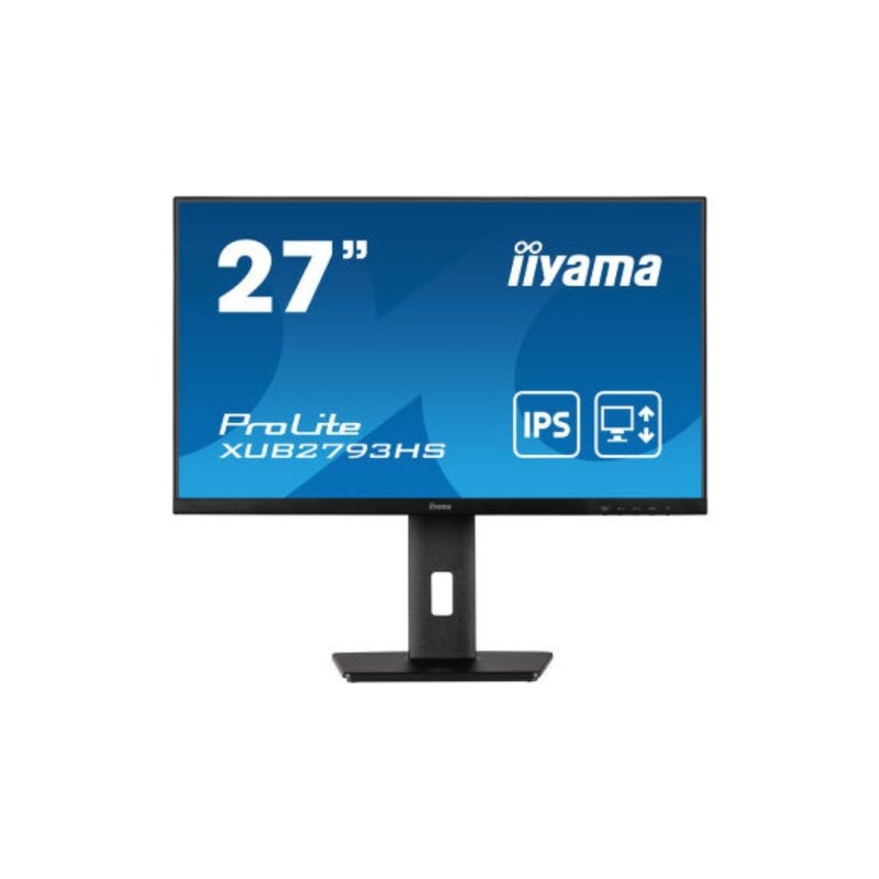 Ecran IIYAMA 27'' Dalle IPS Ultra mince 16:9 1ms 100Hz  250cd/m  1920x1080 1xHDM