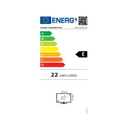 Ecran IIYAMA 27'' Dalle IPS Ultra mince 16:9 1ms 100Hz  250cd/m  1920x1080 1xHDM