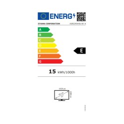 Ecran IIYAMA 21.5 Noir IPS 16:9 1ms Ultra Mince 1920x1080 100Hz 300 cd/m  HDMI