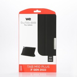 Etui WE pour tablette LENOVO Smart Tab M10 FHD Plus (3e Gén.) 10.6 2022 - Noir