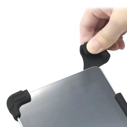 Protection Universelle en silicone pour tablettes 8.9/12 - Noir
