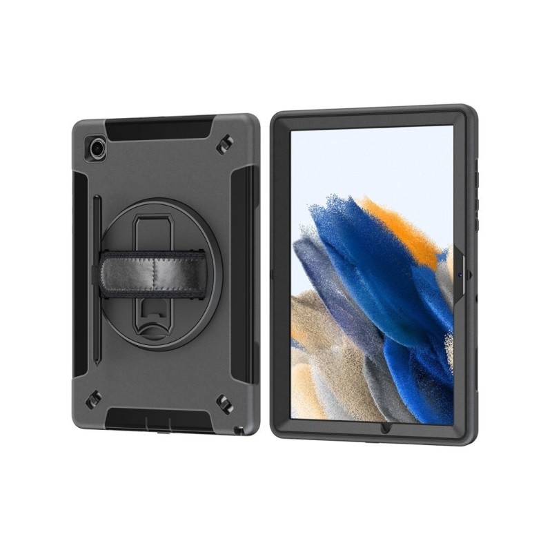 WE Etui antichocs pour Samsung Galaxy Tab A8 10.5 (2021) avec poignée rotative