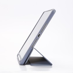 Etui folio WE pour tablette iPad 10.2 - Coloris violet/lila - Fonction support