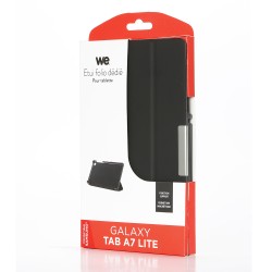 Etui WE pour tablette Galaxy Tab A Galaxy Tab A7 Lite 8.7 2021 - Noir - Rabat amovible