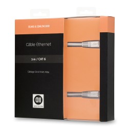 Câble RJ45 droit mâle CAT 6 - 3 m