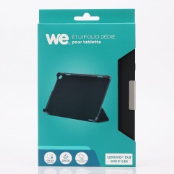 Etui WE pour tablette LENOVO Tab M10 (3e gén.) 10.1 - Noir - Rabat aimanté