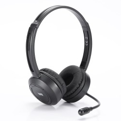 Casque micro WE Bluetooth + Jack 3.5mm - Noir