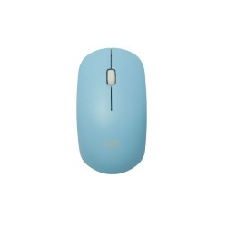 WE POP Pack Tapis de souris design bleu abstrait : 200x140x3mm + souris optique