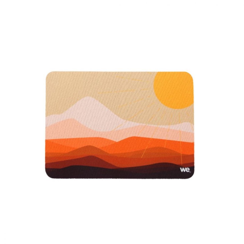 WE POP Pack Tapis de souris design montagne : 200x140x3mm + souris optique