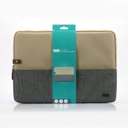 Housse sleeve WE PC 17.3'' - Bicolore Beige/Gris