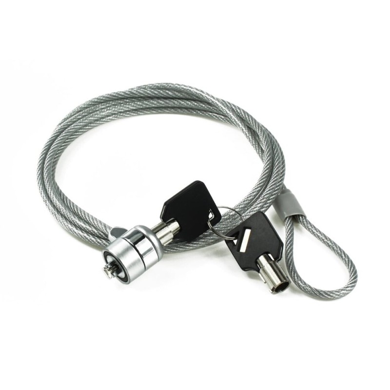 Câble antivol en alliage de zinc - Longueur 1m80 - Diamètre 5mm Câble antivol en alliage de zinc - Longueur 1m80 - Diamètre 5mm