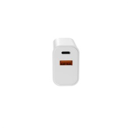 Chargeur secteur WE 2 Ports USB-C et 1 Port USB - USB-C : 5V/3A, 9V/3A, 12V/2.25