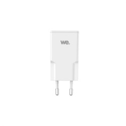 Chargeur secteur WE GaN 1 port USB-C - Format super slim - 30W - PPS - Blanc