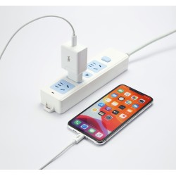 Bundle WE - Chargeur Secteur + Câble Chargeur : Câble USB-C/Lightning - 20W