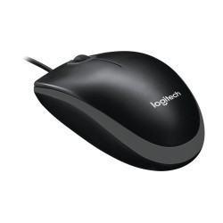 Souris filaire Logitech B100 Optical USB (Noir)