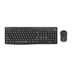 Pack 2en1 (Clavier/Souris) sans fil Logitech MK295 Slient (Noir)