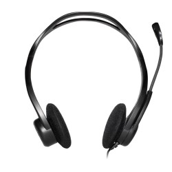 Casque Micro Logitech Headset PC 960 USB (Noir)