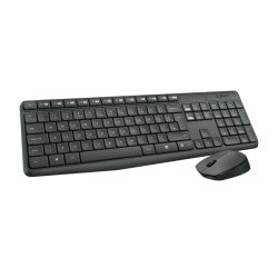 Pack 2en1 (Clavier/Souris) sans fil Logitech MK235 (Noir)