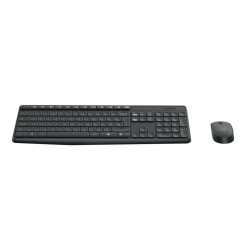 Pack 2en1 (Clavier/Souris) sans fil Logitech MK235 (Noir)