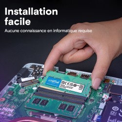 Crucial CT4G4SFS8266 4 Go DDR4 2666 MHz SODIMM PC Portable