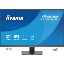 iiyama ProLite X2797QSU-B1 — Écran 27" QHD IPS 75 Hz, 2560×1440, 350 cd/m²