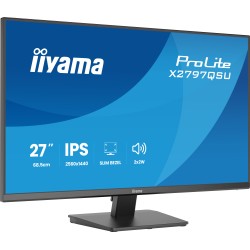 iiyama ProLite X2797QSU-B1 — Écran 27" QHD IPS 75 Hz, 2560×1440, 350 cd/m²