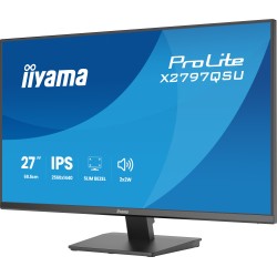 iiyama ProLite X2797QSU-B1 — Écran 27" QHD IPS 75 Hz, 2560×1440, 350 cd/m²