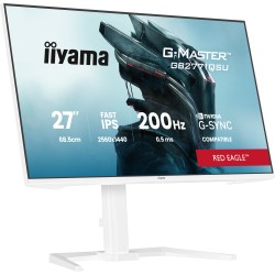 Ecran IIYAMA 27'' G-Master Red Eagle IPS Blanc 2560x1440 16:9 0.5ms 200Hz 350cd/