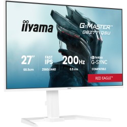 Ecran IIYAMA 27'' G-Master Red Eagle IPS Blanc 2560x1440 16:9 0.5ms 200Hz 350cd/