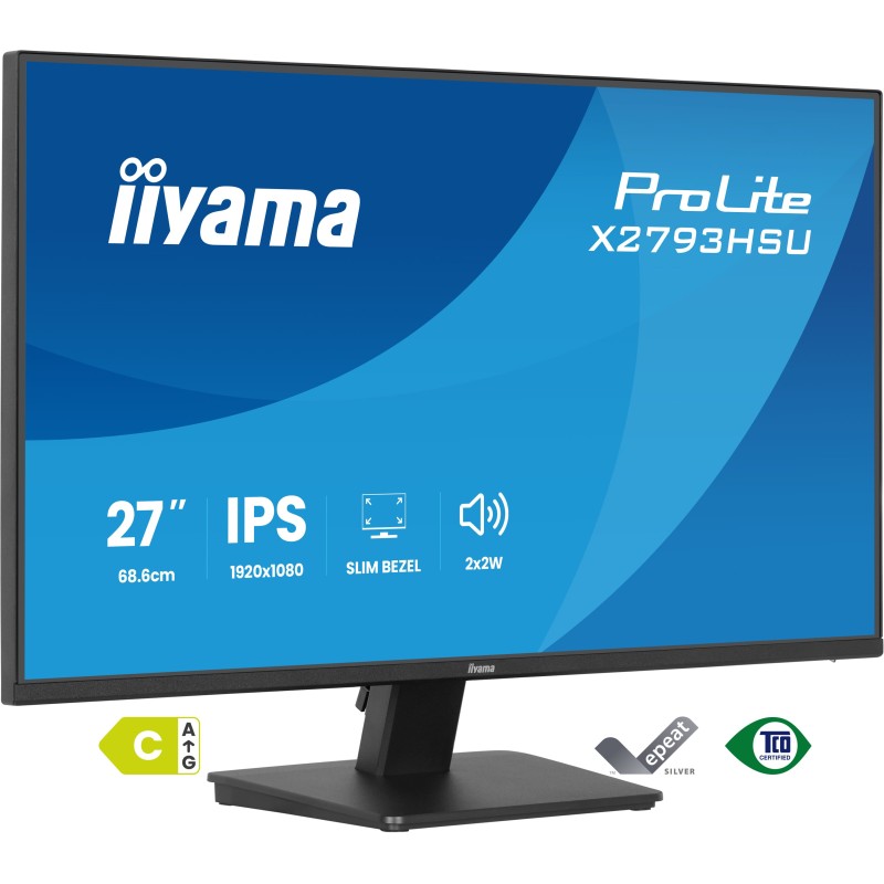 Écran iiyama ProLite X2793HSU-B1 27" Full HD IPS 120Hz