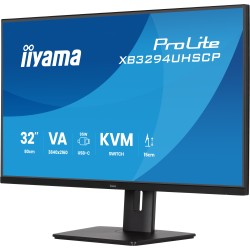 iiyama ProLite XB3294UHSCP-B1 31,5" 4K UHD – Écran USB‑C Dock 95W
