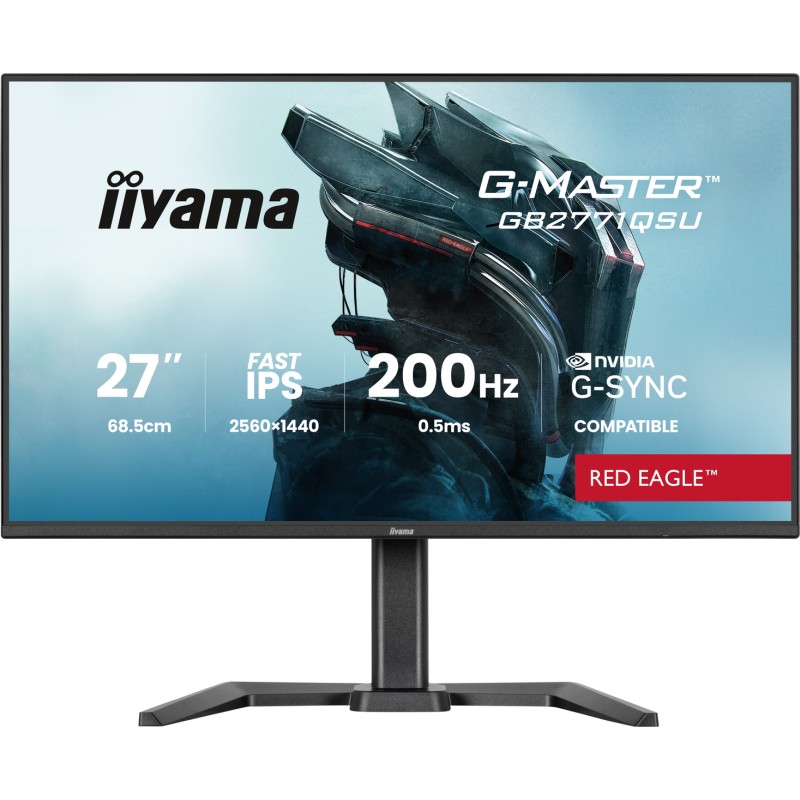 Moniteur iiyama GB2771QSU-B1 27 pouces QHD 200Hz