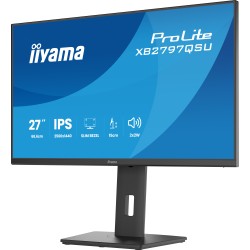 Ecran IIYAMA 27 Noir Ultra mince dalle IPS 16:9 2560x1440 75Hz 350 cd/m  1ms 10