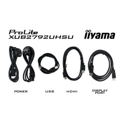 iiyama ProLite XUB2792UHSU-B6 — Moniteur 27" 4K UHD IPS USB-C 60Hz