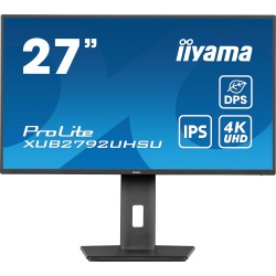 iiyama ProLite XUB2792UHSU-B6 — Moniteur 27" 4K UHD IPS USB-C 60Hz