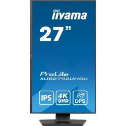 iiyama ProLite XUB2792UHSU-B6 — Moniteur 27" 4K UHD IPS USB-C 60Hz