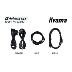 Ecran IIYAMA 27'' G-Master Black Hawk IPS Noir 2560x1440 16:9 1ms 144Hz 350cd/m