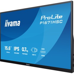 ECRAN portable IIYAMA 16  IPS 16:9 1920x1080 8ms 250 cd/m  1000:1 Haut-parleurs