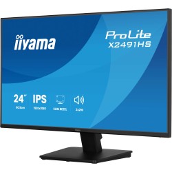 iiyama ProLite X2491HS-B1 – Écran 24" Full HD IPS 120Hz, haut-parleurs
