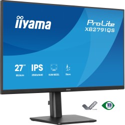 Écran iiyama ProLite XB2791QS-B1 27 pouces QHD IPS 75Hz, réglable
